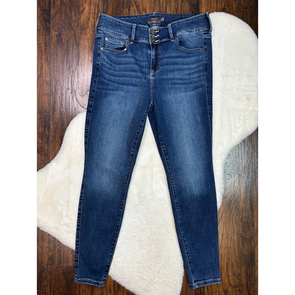 Torrid Skinny Jeans 14 Super Soft Jegging Medium Wash High Rise Stretch Women's